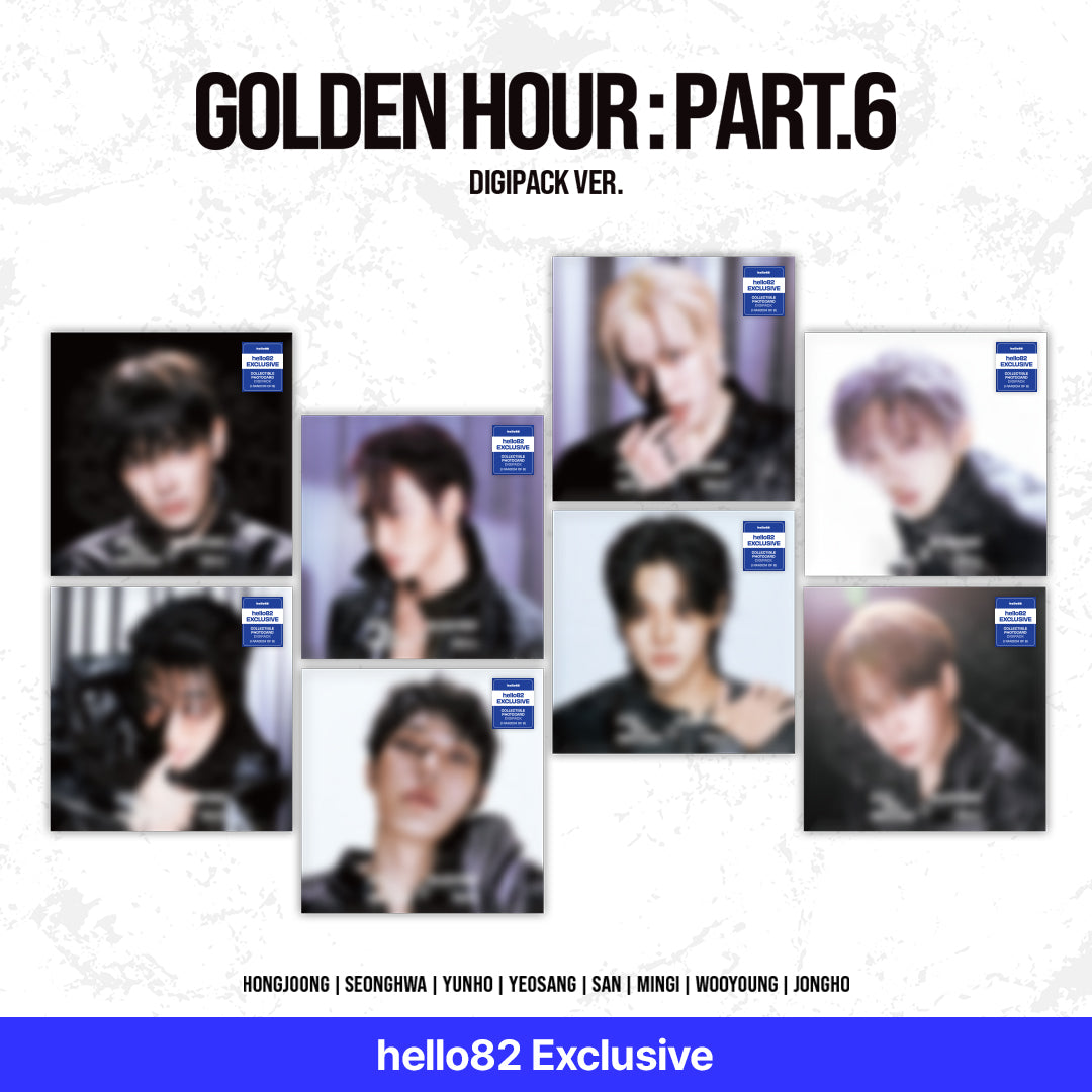 GOLDEN HOUR : Part.6 (DIGIPACK VER.) - hello82 Exclusive (Random)
