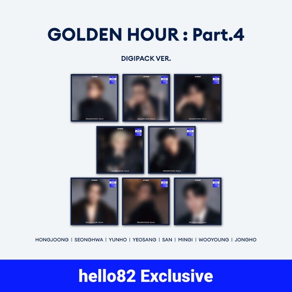 Hour Golden Album Mini 13th ATEEZ 未開封 ATEEZ Part.4 Draw Lucky MUSINSA K-POP・アジア