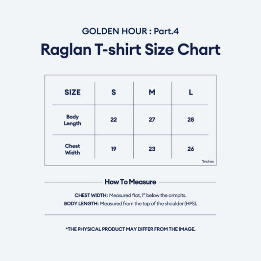 GOLDEN HOUR : Part.4 - Raglan T-shirt