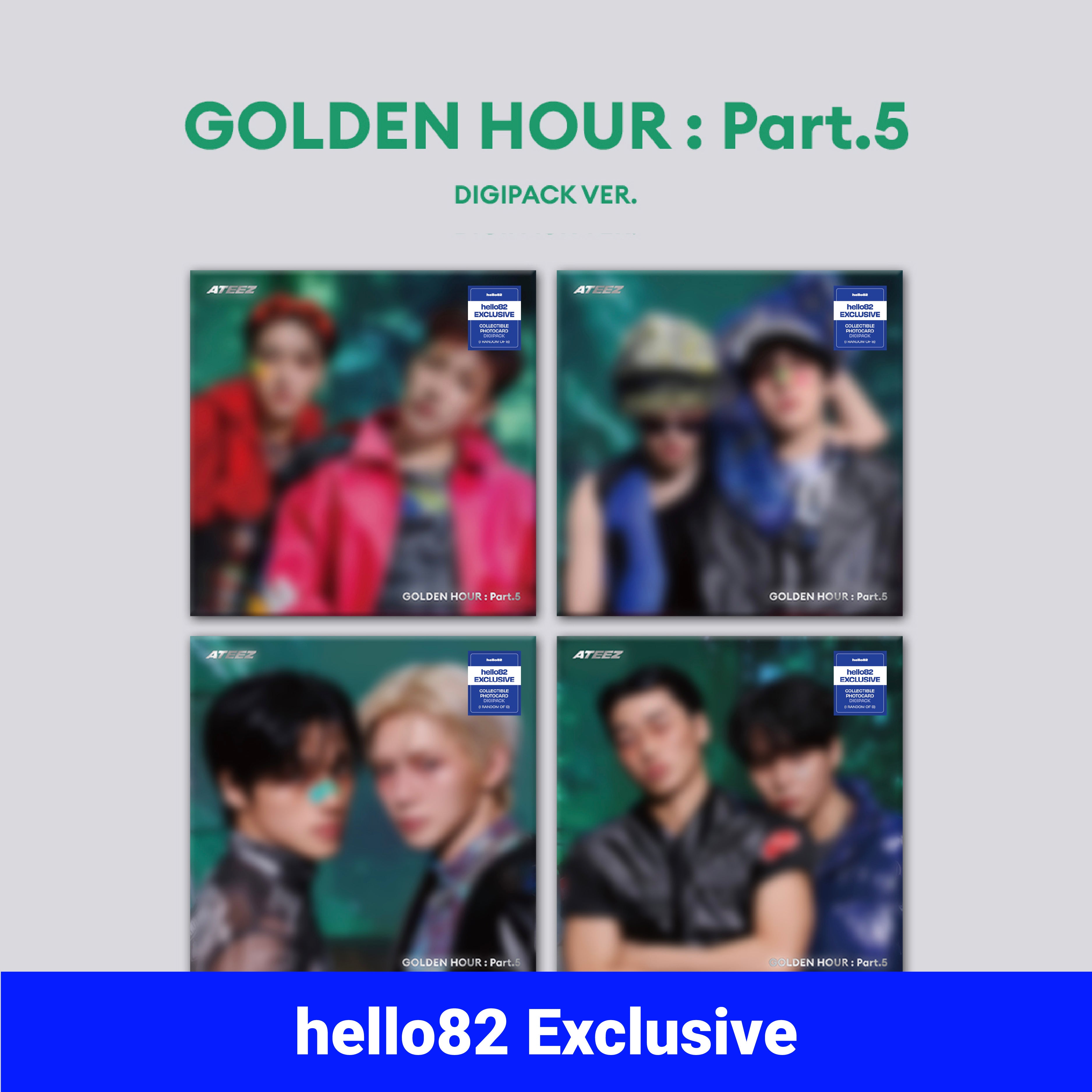 GOLDEN HOUR : Part.5 (DIGIPACK UNIT VER.) - hello82 Exclusive
