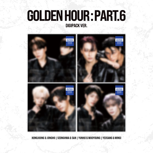 GOLDEN HOUR : Part.6 (DIGIPACK UNIT VER.) - UNIT DIGIPACK Exclusive (Random)