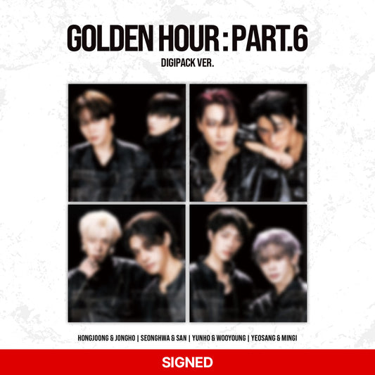 [Signed] GOLDEN HOUR : Part.6 (DIGIPACK UNIT VER.) (Random)